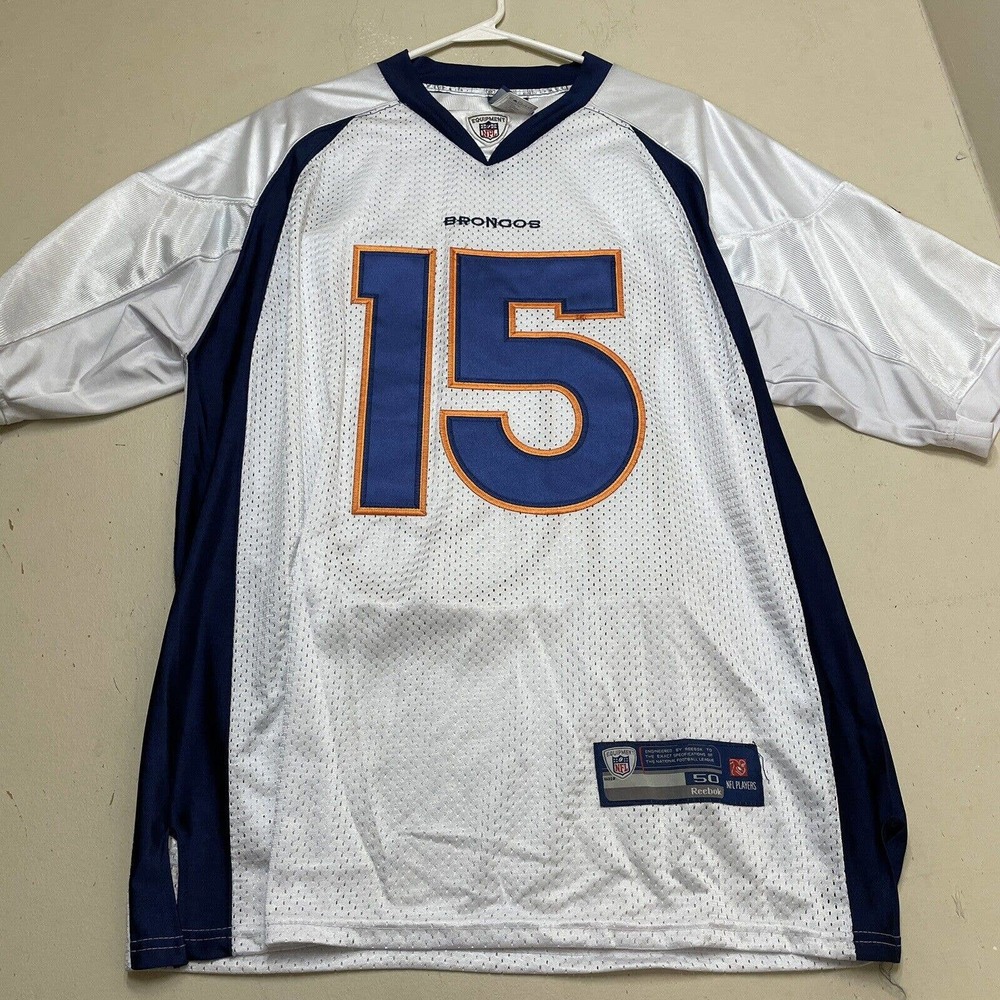 Reebok On Field Denver Broncos TIM TEBOW Football Jersey Stitched Size 50